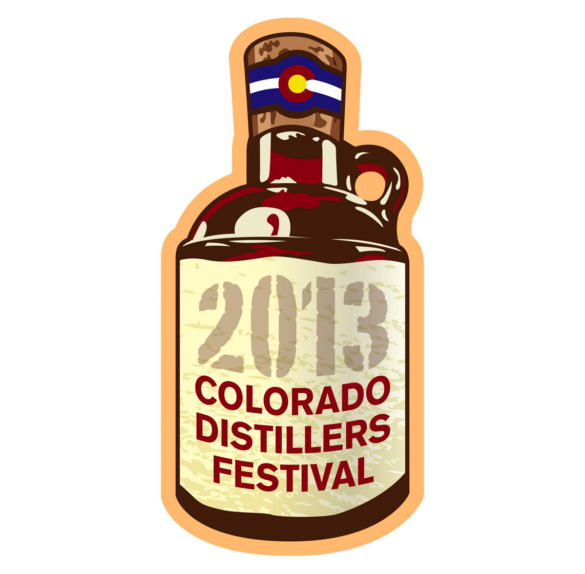 Colorado Distillers Festival Branding