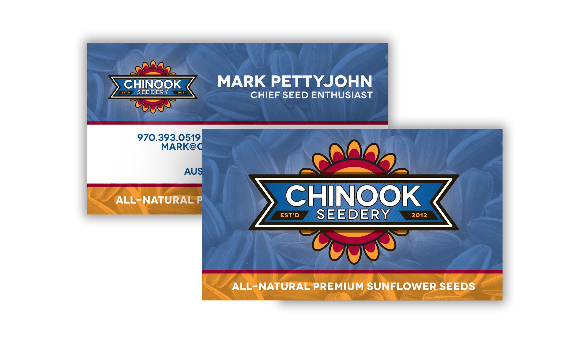 Business Cards — Chinook Seedery