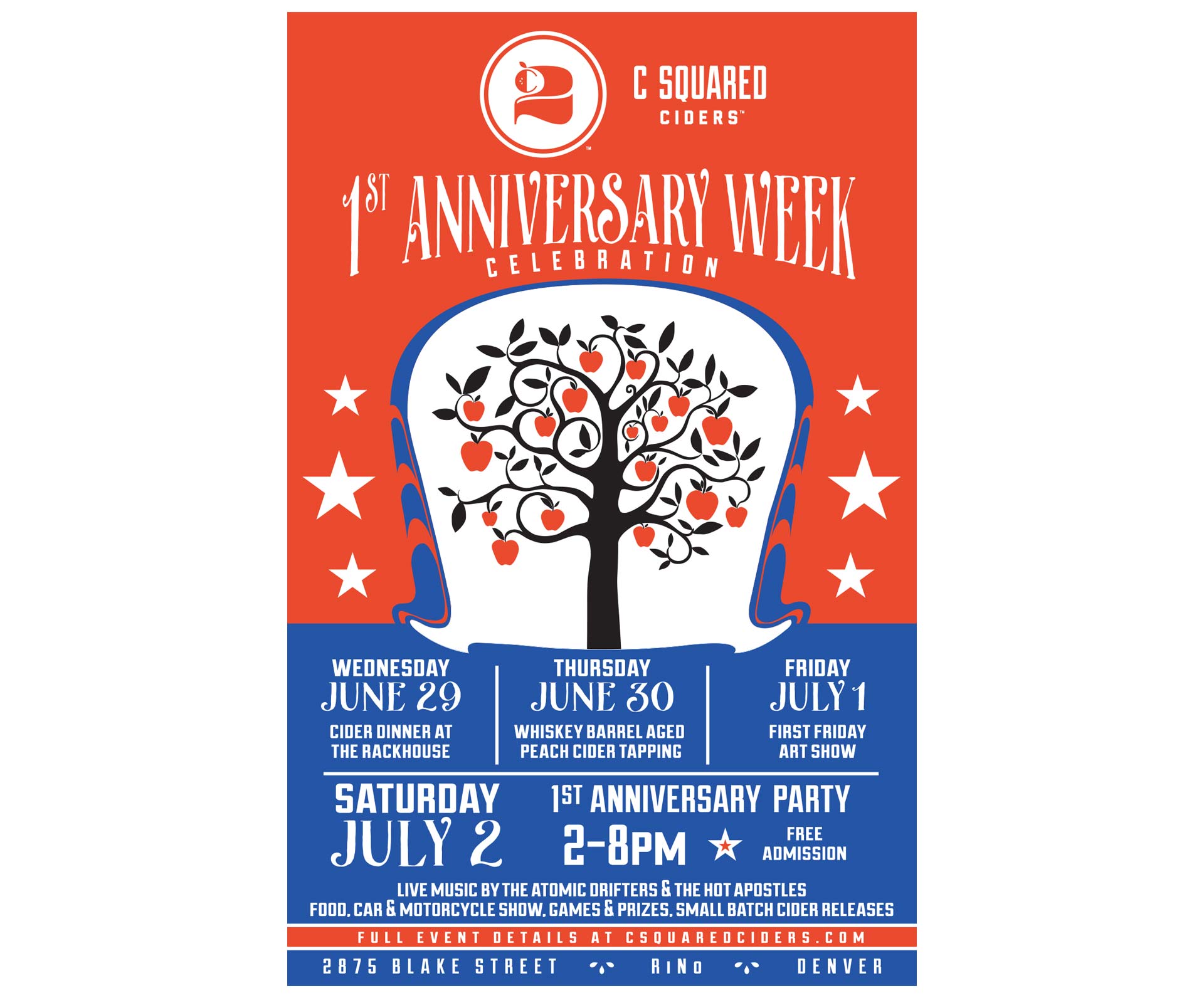 C-Squared-Ciders-1st-Anniversary-Poster